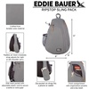 image:imageEddie Bauer Ripstop Sling Bag  Travel  Everday Carry  Lightweight  Ripstop Nylon  Adjustable  8L  MushroomDark Ruby