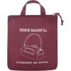 image:imageEddie Bauer Stowaway Packable Duffel Bag  Travel  Foldable  Lightweight  Durable  Ripstop PolyesterBlack Cherry