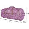 image:imageEddie Bauer Stowaway Packable Duffel Bag  Travel  Foldable  Lightweight  Durable  Ripstop PolyesterLilac