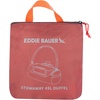 image:imageEddie Bauer Stowaway Packable Duffel Bag  Travel  Foldable  Lightweight  Durable  Ripstop PolyesterMaroon