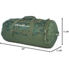 image:imageEddie Bauer Stowaway Packable Duffel Bag  Travel  Foldable  Lightweight  Durable  Ripstop PolyesterSprig