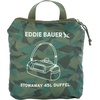 image:imageEddie Bauer Stowaway Packable Duffel Bag  Travel  Foldable  Lightweight  Durable  Ripstop PolyesterSprig