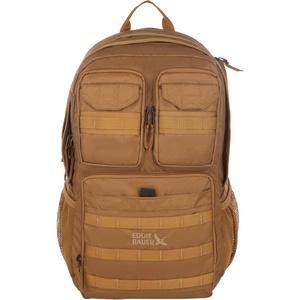 image:imageEddie Bauer Cargo Tactical Backpack  Adventure  Heavy Duty  Outdoor  Water Resistant  600D Polyester  Antique BronzeAntique Bronze