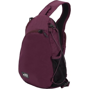 image:imageEddie Bauer Ripstop Sling Bag  Travel  Everday Carry  Lightweight  Ripstop Nylon  Adjustable  8L  MushroomDk Plum