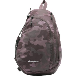 image:imageEddie Bauer Ripstop Sling Bag  Travel  Everday Carry  Lightweight  Ripstop Nylon  Adjustable  8L  MushroomMisty Rose