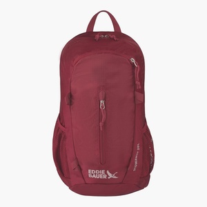 image:imageEddie Bauer Stowaway Packable Backpack  Travel  Outdoor  Lightweight  Foldable  Durable  Ripstop Polyester  30L  MarineBlack Cherry