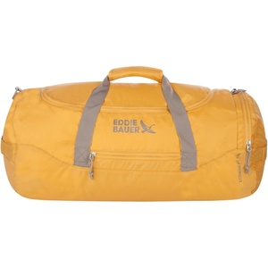 image:imageEddie Bauer Stowaway Packable Duffel Bag  Travel  Foldable  Lightweight  Durable  Ripstop PolyesterField Gold