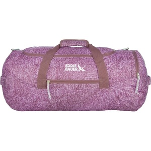 image:imageEddie Bauer Stowaway Packable Duffel Bag  Travel  Foldable  Lightweight  Durable  Ripstop PolyesterLilac