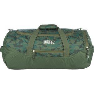 image:imageEddie Bauer Stowaway Packable Duffel Bag  Travel  Foldable  Lightweight  Durable  Ripstop PolyesterSprig