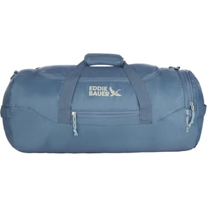image:imageEddie Bauer Stowaway Packable Duffel Bag  Travel  Foldable  Lightweight  Durable  Ripstop PolyesterTile Blue