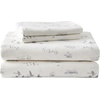 image:imageEddie Bauer  King Flannel Sheet Set Soft Brushed Cotton Bedding with Matching Pillowcases Fully Elastic Fitted Sheet Deep Pocket Bed Set Breathable AllSeason Comfort Rugged Plaid PurpleGeese Meadow