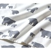 image:imageEddie Bauer  King Flannel Sheet Set Soft Brushed Cotton Bedding with Matching Pillowcases Fully Elastic Fitted Sheet Deep Pocket Bed Set Breathable AllSeason Comfort Rugged Plaid PurpleBear Family