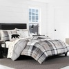 image:imageEddie Bauer  King Flannel Sheet Set Soft Brushed Cotton Bedding with Matching Pillowcases Fully Elastic Fitted Sheet Deep Pocket Bed Set Breathable AllSeason Comfort Rugged Plaid PurpleGeese Meadow