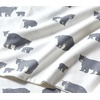 image:imageEddie Bauer  King Flannel Sheet Set Soft Brushed Cotton Bedding with Matching Pillowcases Fully Elastic Fitted Sheet Deep Pocket Bed Set Breathable AllSeason Comfort Rugged Plaid PurpleBear Family