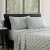 image:imageEddie Bauer  King Flannel Sheet Set Soft Brushed Cotton Bedding with Matching Pillowcases Fully Elastic Fitted Sheet Deep Pocket Bed Set Breathable AllSeason Comfort Rugged Plaid PurpleDeer Camp