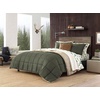image:imageEddie Bauer  King Flannel Sheet Set Soft Brushed Cotton Bedding with Matching Pillowcases Fully Elastic Fitted Sheet Deep Pocket Bed Set Breathable AllSeason Comfort Rugged Plaid PurpleDeer Hollow