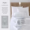 image:imageEddie Bauer  King Flannel Sheet Set Soft Brushed Cotton Bedding with Matching Pillowcases Fully Elastic Fitted Sheet Deep Pocket Bed Set Breathable AllSeason Comfort Rugged Plaid PurpleBear Family