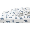 image:imageEddie Bauer  King Flannel Sheet Set Soft Brushed Cotton Bedding with Matching Pillowcases Fully Elastic Fitted Sheet Deep Pocket Bed Set Breathable AllSeason Comfort Rugged Plaid PurpleBears  Trees