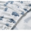 image:imageEddie Bauer  King Flannel Sheet Set Soft Brushed Cotton Bedding with Matching Pillowcases Fully Elastic Fitted Sheet Deep Pocket Bed Set Breathable AllSeason Comfort Rugged Plaid PurpleBears  Trees
