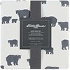 image:imageEddie Bauer  King Flannel Sheet Set Soft Brushed Cotton Bedding with Matching Pillowcases Fully Elastic Fitted Sheet Deep Pocket Bed Set Breathable AllSeason Comfort Rugged Plaid PurpleBear Family