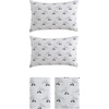 image:imageEddie Bauer  King Flannel Sheet Set Soft Brushed Cotton Bedding with Matching Pillowcases Fully Elastic Fitted Sheet Deep Pocket Bed Set Breathable AllSeason Comfort Rugged Plaid PurpleDog Friends White