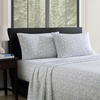 image:imageEddie Bauer  King Flannel Sheet Set Soft Brushed Cotton Bedding with Matching Pillowcases Fully Elastic Fitted Sheet Deep Pocket Bed Set Breathable AllSeason Comfort Rugged Plaid PurpleExplorer Bears