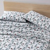 image:imageEddie Bauer  King Flannel Sheet Set Soft Brushed Cotton Bedding with Matching Pillowcases Fully Elastic Fitted Sheet Deep Pocket Bed Set Breathable AllSeason Comfort Rugged Plaid PurpleDeer Hollow