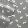 image:imageEddie Bauer  King Flannel Sheet Set Soft Brushed Cotton Bedding with Matching Pillowcases Fully Elastic Fitted Sheet Deep Pocket Bed Set Breathable AllSeason Comfort Rugged Plaid PurpleElk Grove Grey