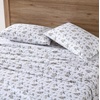 image:imageEddie Bauer  King Flannel Sheet Set Soft Brushed Cotton Bedding with Matching Pillowcases Fully Elastic Fitted Sheet Deep Pocket Bed Set Breathable AllSeason Comfort Rugged Plaid PurpleWoodland Friends