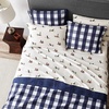 image:imageEddie Bauer  King Flannel Sheet Set Soft Brushed Cotton Bedding with Matching Pillowcases Fully Elastic Fitted Sheet Deep Pocket Bed Set Breathable AllSeason Comfort Rugged Plaid PurpleRetriever Adventure