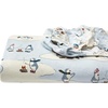 image:imageEddie Bauer  King Flannel Sheet Set Soft Brushed Cotton Bedding with Matching Pillowcases Fully Elastic Fitted Sheet Deep Pocket Bed Set Breathable AllSeason Comfort Rugged Plaid PurpleSkating Penguins