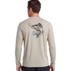 image:imageEddie Bauer Mens Long Sleeve Rash Guard Shirt with Chest Pocket  Sun Protection Quick Dry Lightweight Stretch Loose Fit Pumice Heather Large