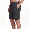 image:imageEddie Bauer Mens UPF 50 7 Volley Swim Trunks with Comfort Short Liner Quick Dry Fabric with Elastic Waist and DrawcordCargo  Black