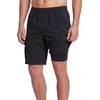 image:imageEddie Bauer Mens UPF 50 7 Volley Swim Trunks with Comfort Short Liner Quick Dry Fabric with Elastic Waist and DrawcordCargo  Black