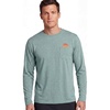 image:imageEddie Bauer Mens Long Sleeve Rash Guard Shirt with Chest Pocket  Sun Protection Quick Dry Lightweight Stretch Loose Fit Surf Heather Large