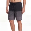 image:imageEddie Bauer Mens UPF 50 7 Volley Swim Trunks with Comfort Short Liner Quick Dry Fabric with Elastic Waist and DrawcordColorblock  Rich Black
