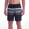 Washed Stripes - Rich Black