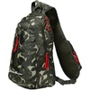 image:imageEddie Bauer Stowaway Packable Sling Bag  Travel  Outdoor  Lightweight  Compact  Ripstop Nylon Tile Blue10LDark Loden