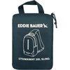 image:imageEddie Bauer Stowaway Packable Sling Bag  Travel  Outdoor  Lightweight  Compact  Ripstop Nylon Tile Blue10LMarine
