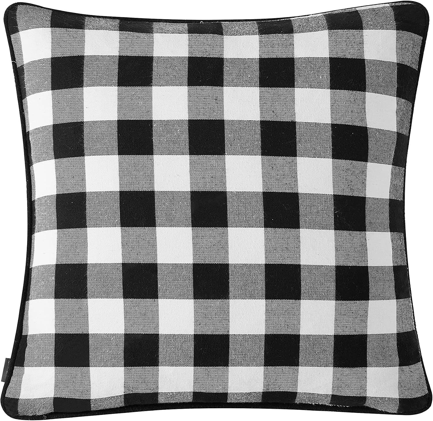 image:imageEddie Bauer  Throw Pillow Soft Decorative Pillow for Bed or Couch Christmas Decorations 20 x 20 Holiday Truck TreeWinter Morning Stag