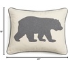 image:imageEddie Bauer  Throw Pillow Soft Decorative Pillow for Bed or Couch Christmas Decorations 20 x 20 Holiday Truck TreeBear Grey