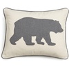 image:imageEddie Bauer  Throw Pillow Soft Decorative Pillow for Bed or Couch Christmas Decorations 20 x 20 Holiday Truck TreeBear Grey