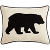 image:imageEddie Bauer  Throw Pillow Soft Decorative Pillow for Bed or Couch Christmas Decorations 20 x 20 Holiday Truck TreeBear Black