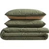 image:imageEddie Bauer  Twin Quilt Set with Matching Sham Plush Reversible BeddingKing