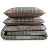 image:imageEddie Bauer  Twin Quilt Set with Matching Sham Soft amp Reversible Bedding for Year Round Comfort Trout Lake GreenTwin
