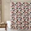 image:imageEddie Bauer  Cotton Blend Twill Shower Curtain 72x72 Pine Tree PrintAnimal Plaids