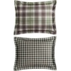 image:imageEddie Bauer  Twin Comforter Set with Sham Reversible Plaid BeddingLakeshore Plaid Green