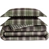 image:imageEddie Bauer  Twin Comforter Set with Sham Reversible Plaid BeddingLakeshore Plaid Green