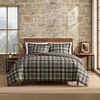 image:imageEddie Bauer  Twin Comforter Set with Sham Reversible Plaid BeddingLakeshore Plaid Green