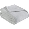 image:imageEddie Bauer  Plush Twin Blanket Striped amp Soft Blanket for Bed or CouchPastel Grey